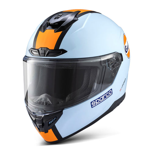 Sparco X-Pro ECE 22.06 Gulf Helmet – product view