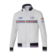 Sparco Martini Racing Full Zip Sweatshirt — Grey — view 1