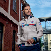 Sparco Martini Racing Full Zip Sweatshirt — Grey — view 3