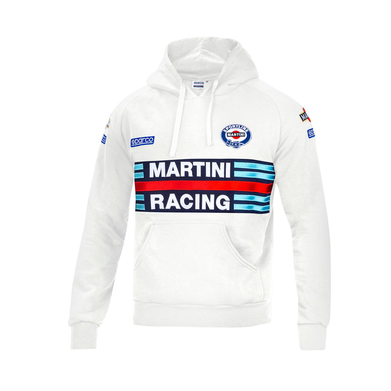 Sparco Martini Racing Replica Hoodie — White — view 1