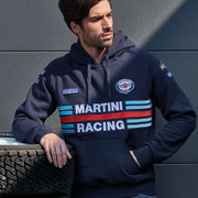 Sparco Martini Racing Replica Hoodie — Navy blue — view 3