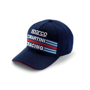 Sparco Martini Racing Flat Visor Cap Blue — view 1