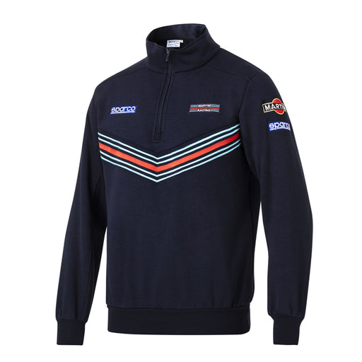 Sparco Martini Racing Half Zip Sweatshirt — Navy blue — view 1