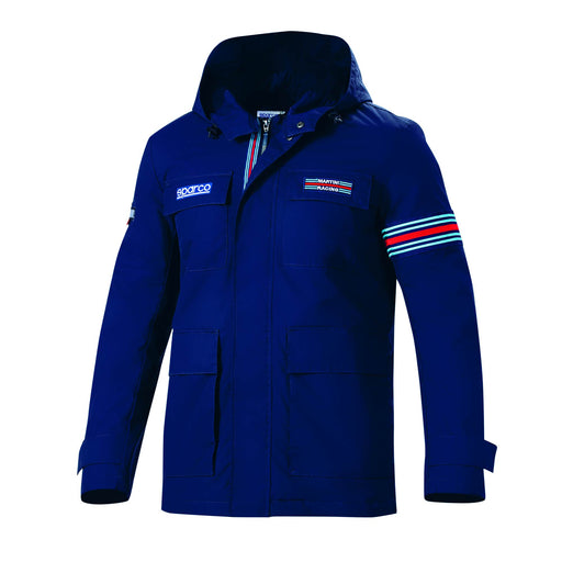 Sparco Martini Racing Field Jacket — Martini Racing blue — view 1