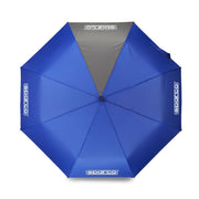 Sparco Foldable Umbrella with LED Torch 95 cm — Blue/Grey — view 1