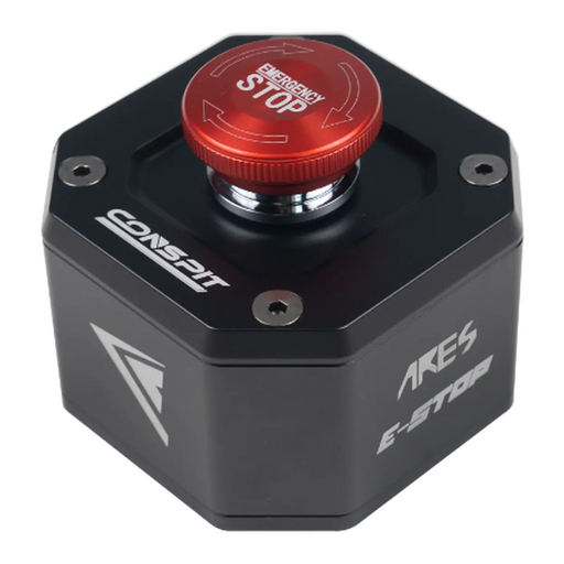 Conspit CES Emergency Stop – External Kill Switch (Black/Red) - Conspit - Sim Race Webshop product image 1