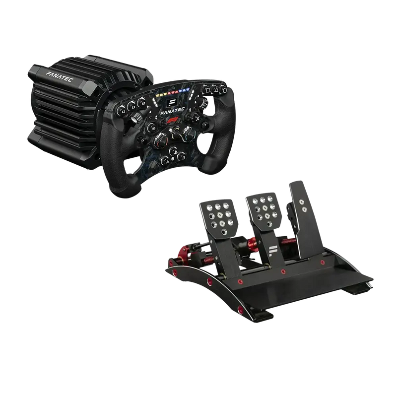 Fanatec ClubSport Racing Wheel F1® (PlayStation / PC) + ClubSport Pedals V3 Bundle - Fanatec / Corsair - Sim Race Webshop product image 1