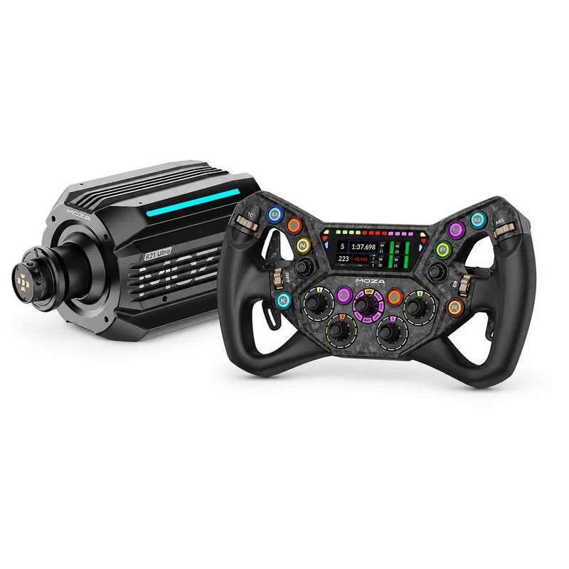 MOZA R21 Ultra + KS Pro Steering Wheel Bundle - MOZA Racing - Sim Race Webshop product image 1