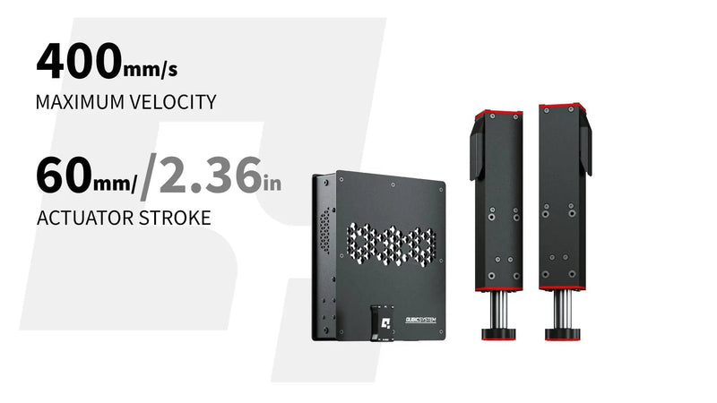 Qubic System - QS-210-PL 3-DOF 4 Axis Motion system - Qubic System - Sim Race Webshop product image 10