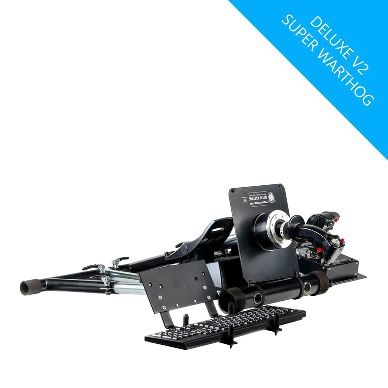Wheel Stand Pro for Thrustmaster HOTAS WARTHOG™, Saitek X-55, X52/Pro, X65 – Deluxe V2 - Sim Race Webshop B.V.