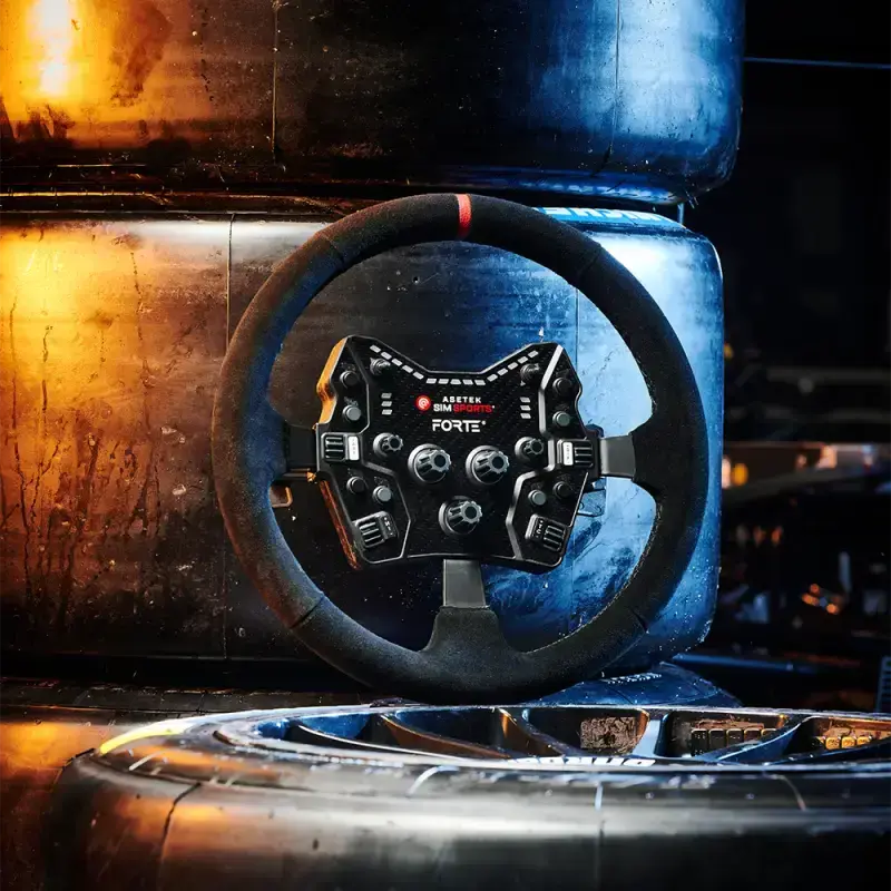 Asetek SimSports Dished Suede Rim - Asetek SimSports - Sim Race Webshop product image 5