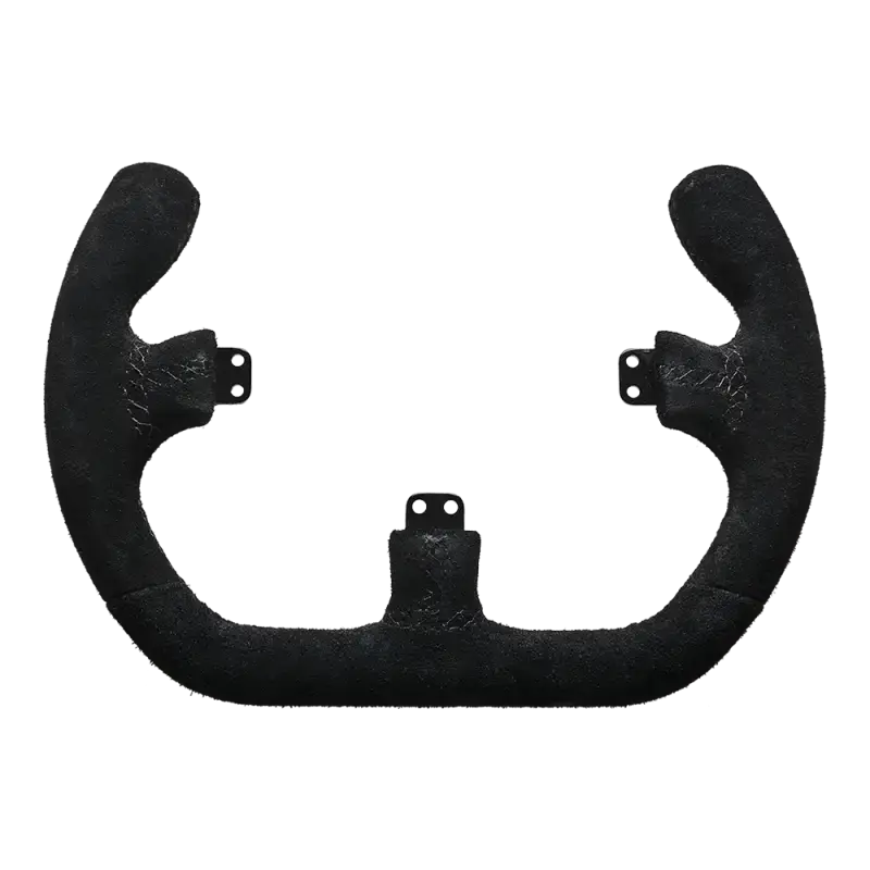 Asetek SimSports Open D Black Suede Rim - Asetek SimSports - Sim Race Webshop product image 2