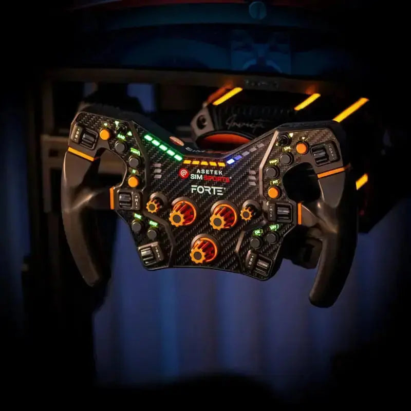 Asetek SimSports Orange buttons (Encoder + 7-way) - Asetek SimSports - Sim Race Webshop product image 4