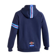 Sparco Martini Racing MY25 Hooded Full Zip Sweatshirt — Navy blue — view 2