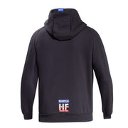 Sparco Lancia HF Fulvia Hoodie — Black/Red — back