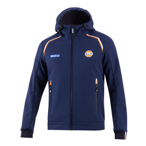 Sparco Gulf SL Hooded Softshell — Navy blue — view 1