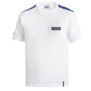 Sparco Martini Racing Top Stripes T-Shirt — White — view 1