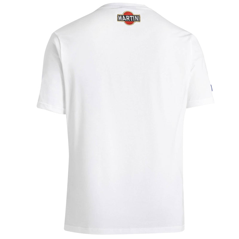 Sparco Martini Racing Big Logo T-Shirt — White — view 2
