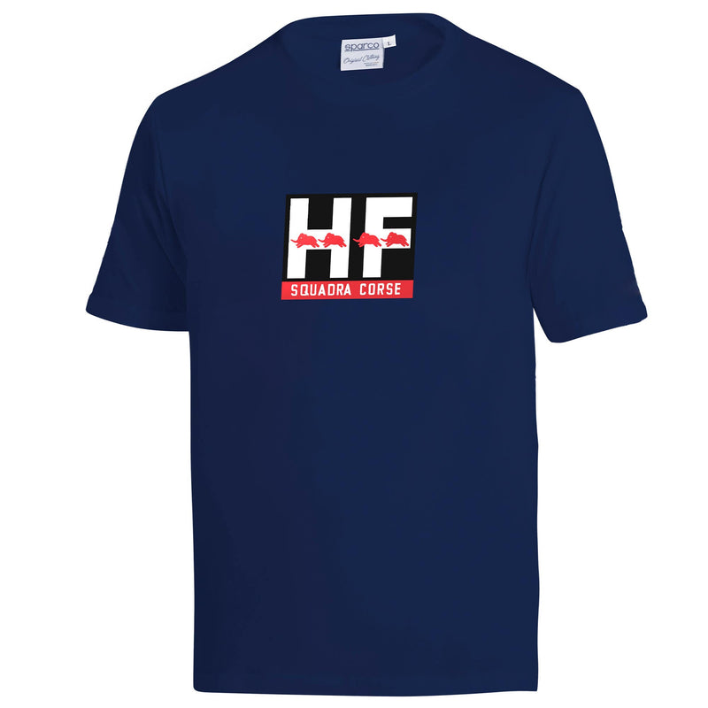 Sparco Lancia Squadra Corse T-Shirt — Navy blue — front
