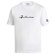 Sparco Lancia HF Fulvia Logo T-Shirt — White — front