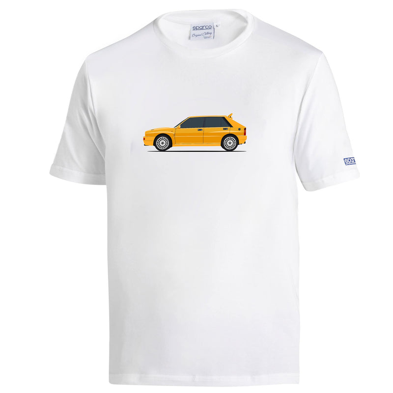 Sparco Lancia HF Delta T-Shirt — White — front