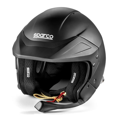 Sparco Flux RJ-i Helmet – FIA 8859-2024 – White/Red, XXL