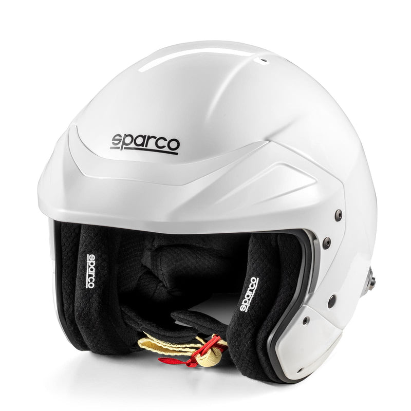 Sparco Flux RJ Helmet – FIA 8859-2024 – White, XS