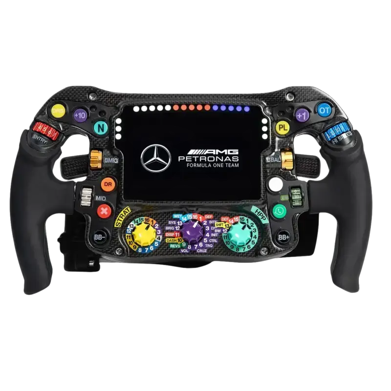 Mercedes-AMG PETRONAS F1 Sim Racing Steering Wheel (2024/2025) - Sim-Lab - Sim Race Webshop product image 1
