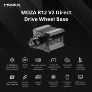 MOZA R12 V2 + FSR2 Steering Wheel Bundle - MOZA Racing - Sim Race Webshop product image 6