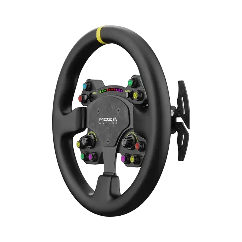 MOZA Racing R9 Direct Drive Wheel Base – V3 + RS V2 Steering Wheel Leather - Bundle - MOZA Racing - Sim Race Webshop product image 7