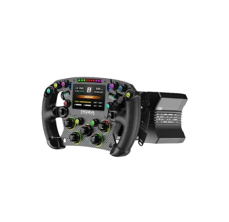 MOZA Racing R9 Direct Drive Wheel Base – V3 + FSR2 Steering Wheel – Bundle - MOZA Racing - Sim Race Webshop product image 1