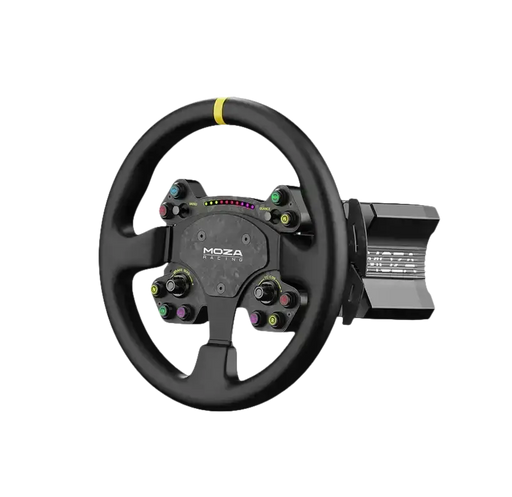 MOZA Racing R9 Direct Drive Wheel Base – V3 + RS V2 Steering Wheel Leather - Bundle - MOZA Racing - Sim Race Webshop product image 1