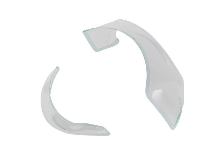 Arai GP-PED Clear Aerodynamic Spoiler Set – product view