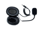 ZeroNoise Open-Face Helmet Intercom Kit with Ear Cups – product view