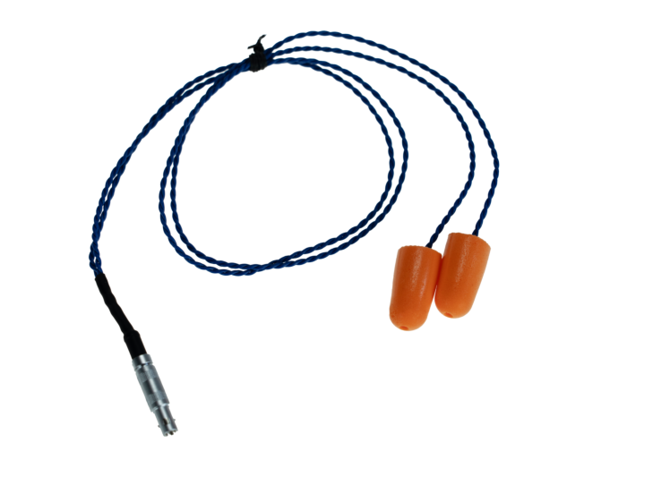 Biesheuvel Foam In-Ear Speakers with LEMO Plug – product view
