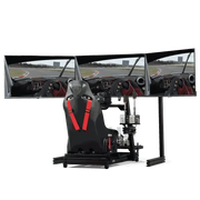 NEXT LEVEL RACING ELITE FREE STANDING TRIPLE MONITOR STAND - BLACK EDITION - Next Level Racing - Sim Race Webshop product image 4