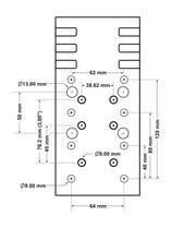 Qubic System QS-220 Bracket Set - set of 2 - accessory