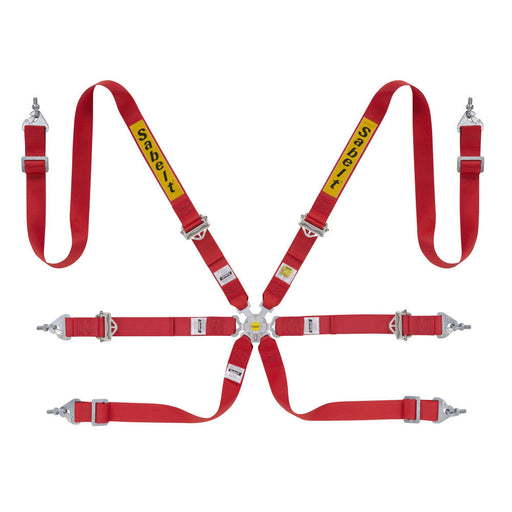 Sabelt Silver Rally 2-Inch 6-Point FHR Harness