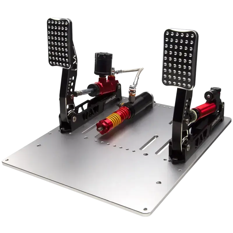 Simagic P2000 2-Pedal-Set, 100 kg Loadcell - Simagic - Sim Race Webshop product image 1