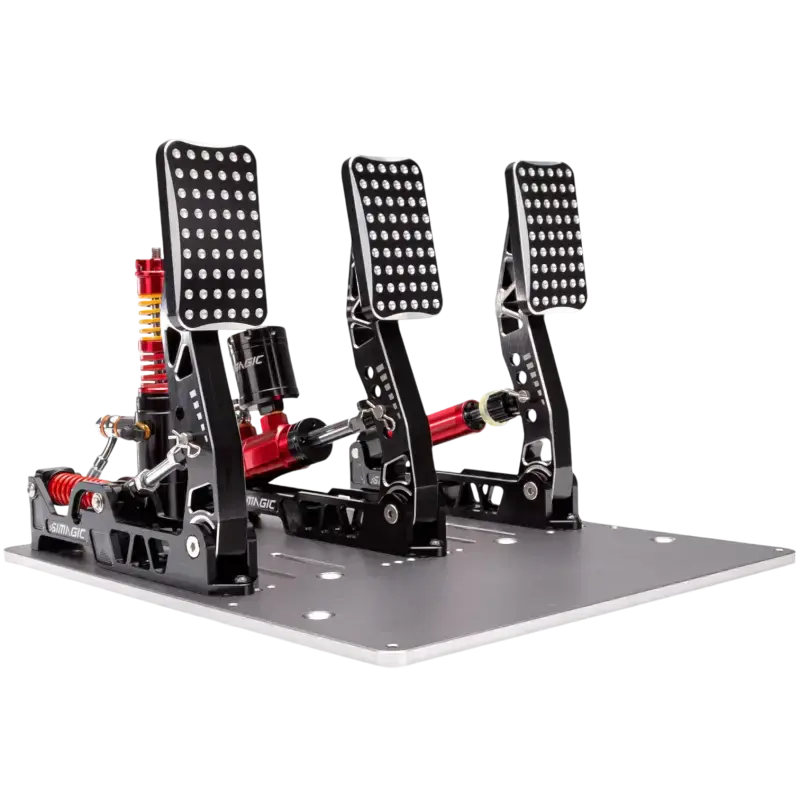 Simagic P2000 3-Pedal-Set, 100 kg Loadcell - Simagic - Sim Race Webshop product image 1