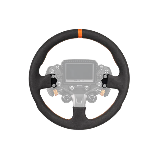 Simagic ZS-330RR Suede Replacement Steering Wheel Rim – 330mm, No Hub - Simagic - Sim Race Webshop product image 1