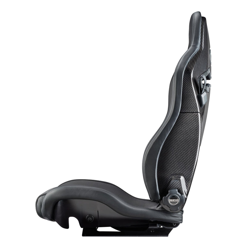 Sparco SPX Carbon Reclining Sports Seat — Black