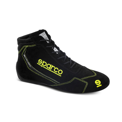 SPARCO SLALOM SHOES — Black/Fluo yellow