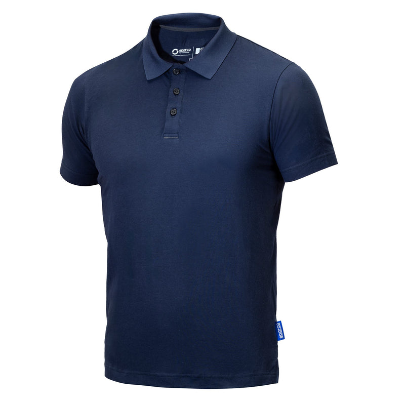 Sparco Grit Capitol Polo Shirt — Navy blue