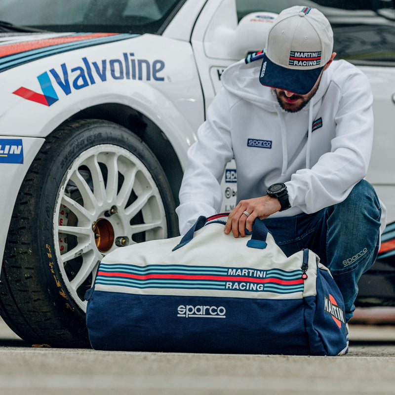 Sparco Martini Racing Travel Bag - Black — 