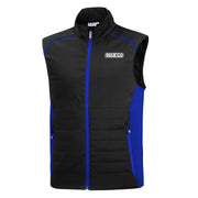 Sparco Gilet – Black — Black/Light Blue