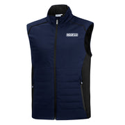 Sparco Gilet – Black — Blue/Black