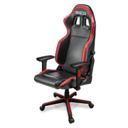 Sparco Icon Sky Office Chair — Black/Red