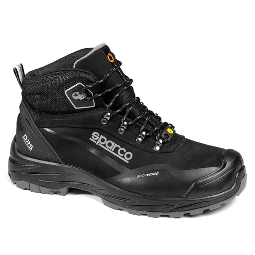 Sparco Goodwood Dell Safety Shoes S7S Unisex Black — Black