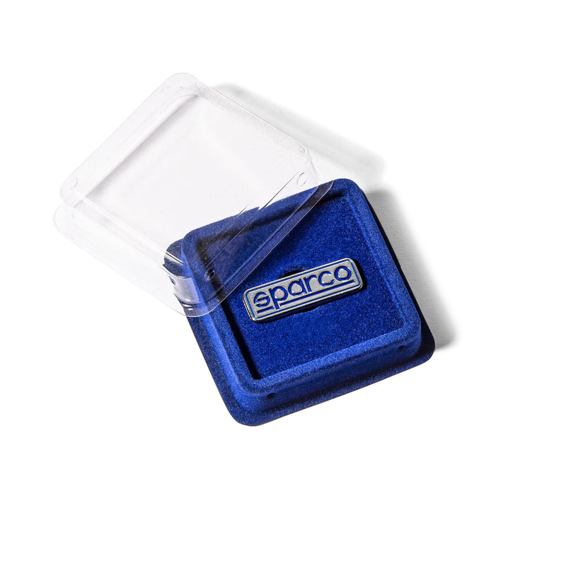 Sparco Logo Pin - Silver — 